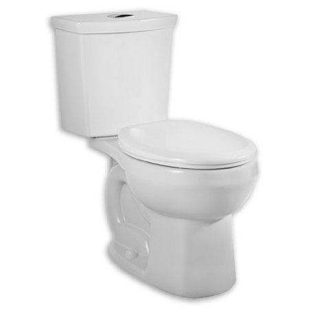 American Standard 2889216020 H2Option Siphonic Dual Flush Round Front Toilet White 2-Piece