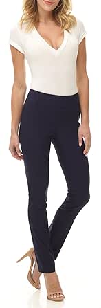 Rekucci Women's Ease into Comfort Stretch Slim Pant