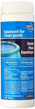 Aqua Chem Small Pool Sanitizer Chlorinating Granules for Swimming Pools, 2-Pound