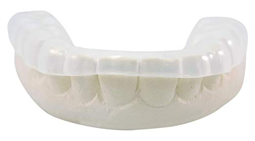 Front Cut Premium Custom Dental Teeth Grinding Guard - For Upper Teeth - Dental Lab Direct - Protect Teeth From Teeth Grinding and Clenching