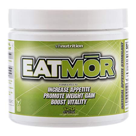 Eatmor Appetite Stimulant | Weight Gain Pills for Men and Women | Natural Orxegenic Supplement