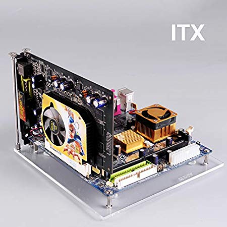 PC Open Frame Test Bench ITX ATX Mini ITX MATX EATX Motherboard Transparent Acrylic Overlock Computer Case DIY Mod Base Stand