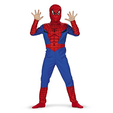 Spiderman, Classic - Size: Child S(4-6)(Discontinued by manufacturer)