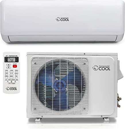 Commercial Cool CSAH2420AC Split Air Conditioner, 24,000 BTU, White