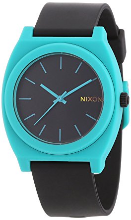 Nixon A119-2060 The Time Teller P Black Teal Watch