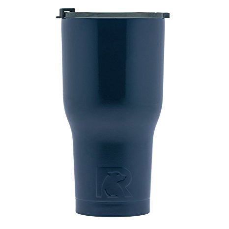 RTIC Double Wall Vacuum Insulated Tumbler, 30 oz, Navy