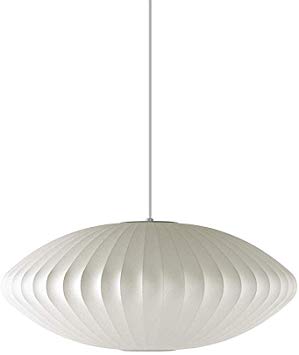 Herman Miller H763 Nelson Saucer Pendant Bubble Lamp, Medium, White