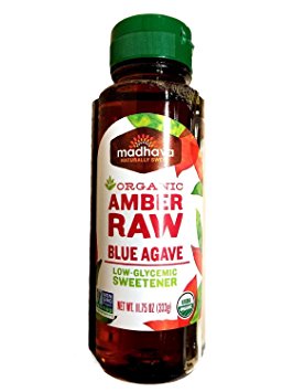 Madhava Organic Amber Raw Blue Agave - 11.75 oz