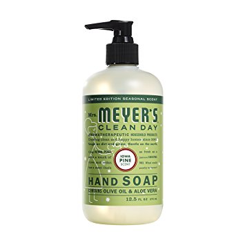 Mrs. Meyer's Clean Day Liquid Hand Soap, Iowa Pine, 12.5 Ounce (Pack of 2)