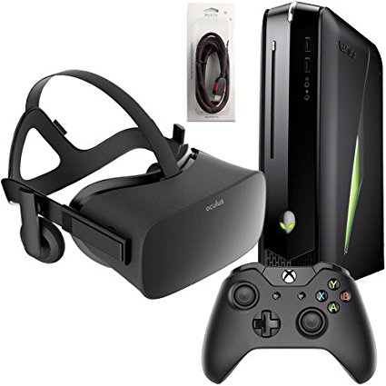 Oculus Rift 3 Items Bundle: Oculus Rift Virtual-Reality Headset & Alienware X51-Series Desktop Package 16GB 256GB with Mytrix HDMI Cable