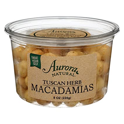 AURORA PRODUCTS Tuscan Herb Macadamias, 8 OZ