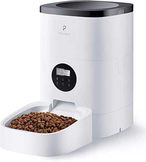 Petlibro Automatic Cat Feeder, Auto Dog Food Dispenser, Timed Cat Feeder, Portion Control, 1-4 Meals per Day, Voice Recorder for Small & Medium Pets