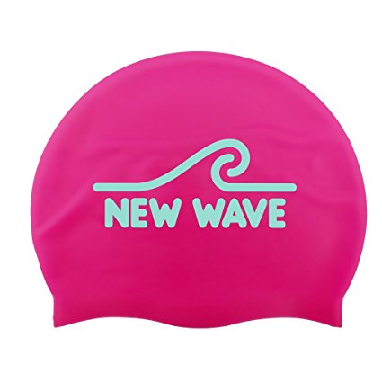 New Wave Swim Buoy Silicone Swim Cap