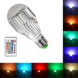 Unifun LED RGB Bulb 12w E27 Magic Lamp Dimmable Light Bulb with Remote Control for Indoor Use