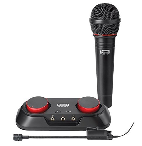 Creative Sound Blaster R3 USB Audio Recording and Streaming Kit includes microphone