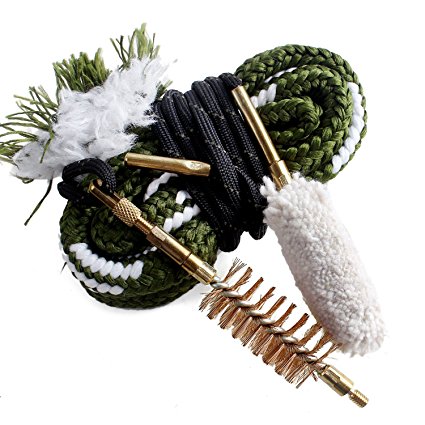 Unigear Gun Barrel Cleaning Kits Snake for Rifle Pistol Shotgun, Brushes Included