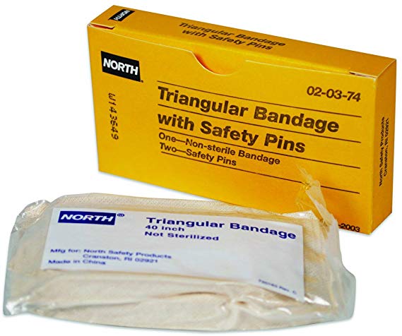 North by Honeywell 020374 Triangular Bandage, Non-Sterile, Unbleached, 1 per unit