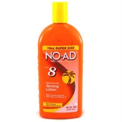NO-AD: Sunscreen Lotion SPF 8, 16 oz