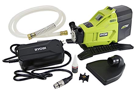 Ryobi P750 One  18V Hybrid Lithium Ion Battery or 120V AC Powered Portable Potable Water Transfer Pump (Battery Not Included, Tool Only)