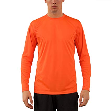 Vapor Apparel Men's UPF 50  UV Sun Protection Performance Long Sleeve T-Shirt