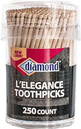 Diamond L'Elegance Toothpicks 250 count