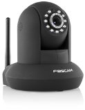 Foscam FI9831P Plug and Play 960P HD H264 WirelessWired PanTilt IP Camera 26-Feet Night Vision and 70 Degree Viewing Angle Black