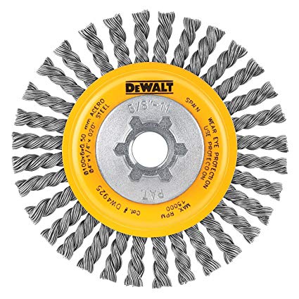 DEWALT Wire Wheel, Stringer Bead, 4-Inch (DW4925)