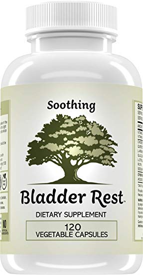 Bladder Rest - Next Generation Bladder Health Formula Designed to Provide Support to The Gag Layer of The Bladder. Inhibit Mast Cell Activity. Interstitial Cystitis and Bladder Pain Relief.