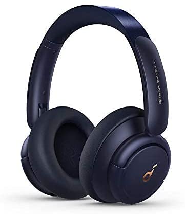 Soundcore by Anker Life Q30 Hybrid Active Noise Cancelling Headphones with Multiple Modes, Hi-Res Sound, 40H Playtime, Fast Charge, Soft Earcups, Bluetooth Headphones, Travel(Renewed)