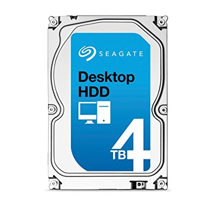 Seagate ST4000DM000 4TB 5900rpm 64MB Cache SATA lll Hard Disk Drive - Black