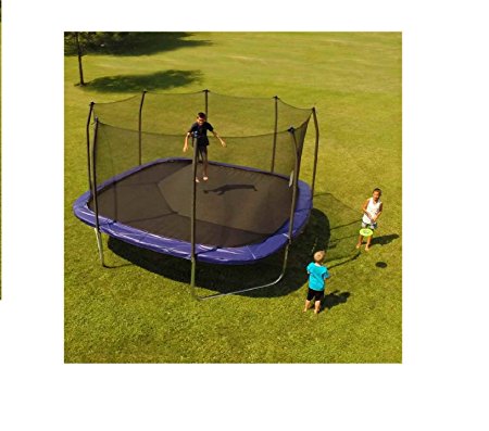 13' Square Trampoline with Safety Enclosure