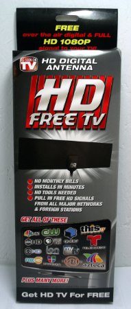 HD Free TV Antenna - FREE HD Signal From All Major TV Networks