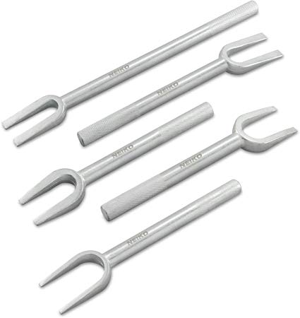 Neiko 20687A Ball Joint Separator Tie Rod Remover Pickle Fork, 5 Piece Set