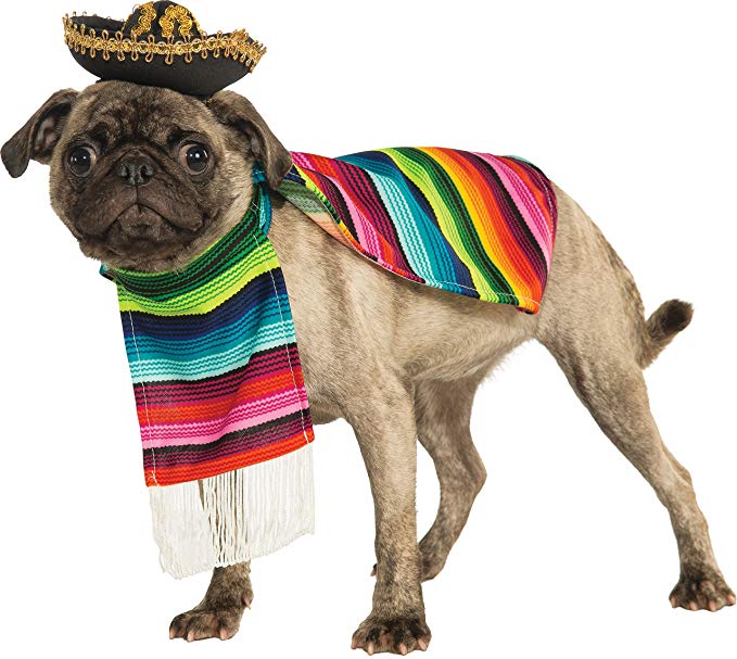 Rubie's Pet Costume, Large, Mexican Serape
