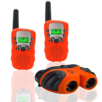 Happy Gift Kids Walkie Talkies and Binoculars for Kids-“Vox Box” Best Gift for Kids,1Set