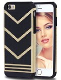 iPhone 6 Case Vofolen8482 Anti-slip Soft Armor iPhone 6 Cover Skin Shock Absorption Flexible Protective Slim Shell Anti-scratch Defender Black Carrying Case for Apple iPhone 6 6S 47 inch Gold