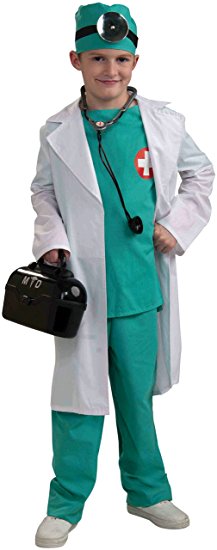 Forum Novelties Chief Surgeon Doctor Child Costume, Medium