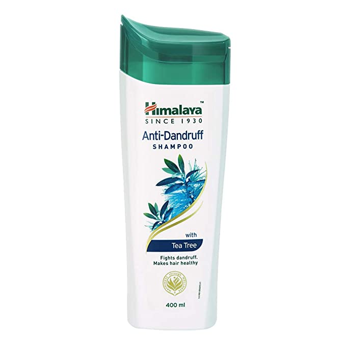 Himalaya Anti-Dandruff Shampoo | Removes Up To 100% Dandruff | Soothes The Scalp & Nourishes Hair | With The Goodness Of Tea Tree Oil & Aloe Vera | For Women & Men | 400Ml