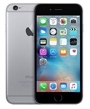 Apple iPhone 6 Plus Space Gray 64GB Unlocked Smartphone (Certified Refurbished)