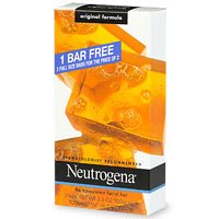 Neutrogena Transparent Facial Bar Bonus Pack, Original Formula 3 ea