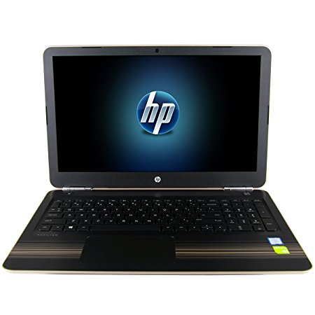 HP Pavilion 15.6-Inch Non-Touch Gaming Laptop Computer (Intel i7-7500U, 8GB RAM, 1TB HDD, NVIDIA Geforce 940MX 2GB Graphics, 15.6" Full HD IPS Touchscreen, Windows 10, Gold)