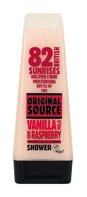 Original Source Shower Gel Vanilla Milk and Raspberry 250ml Pack of 6