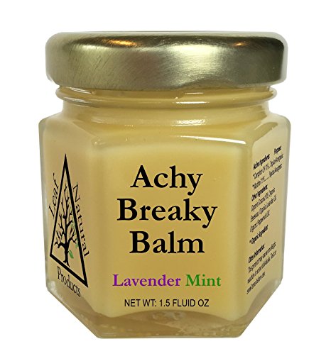 Achy Breaky Balm - Organic Sore Muscle Rub, 1.5 Fl Oz, Lavender Mint