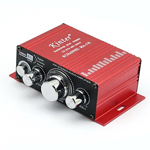 Kinter MA170 12V 2 Channel Mini Digital Audio Power Amplifier for Car or Mp3