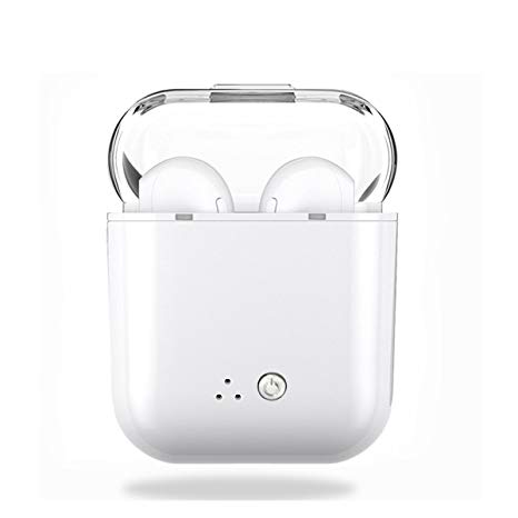Wireless Earphone,Bluetooth Earbuds/Stereo-Ear Sweatproof Earphones with Noise Cancelling and Charging Case Fit Suitable for Most Bluetooth Devices and Smartphones