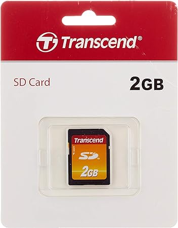 TRANSCEND 2GB Secure Digital (SD) Flash Card