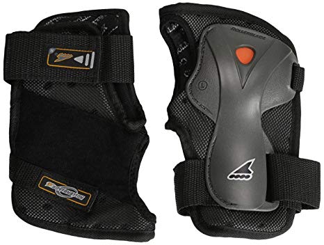 Rollerblade Luxgear Plus Wrist Guards Protective Gear,Multi Sport Protection, Unisex, Black