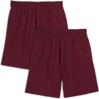 Fruit of the Loom Men's Eversoft Cotton Shorts with Pockets (S-4XL)