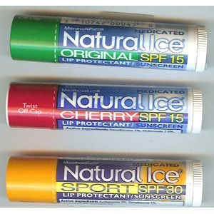 Natural Ice Medicated Lip Balm 3 Pack
