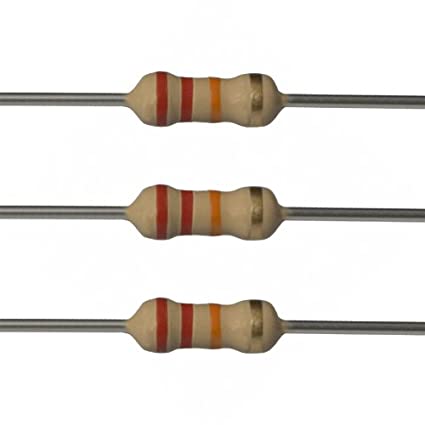 E-Projects 10EP51422K0 22k Ohm Resistors, 1/4 W, 5% (Pack of 10)